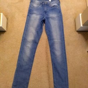 H & M skinny Denim Jean Blue size 29 /32